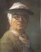 Portrait of Chardin Wearing an Eyeshade (mk05)